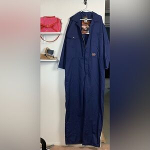 Pioneer Navy Blue Coverall NWT